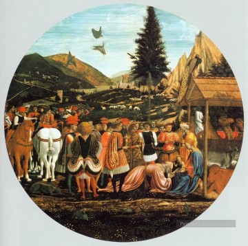 Adoration des Mages Renaissance Domenico Veneziano Peinture à l'huile